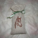 motif lavande broderie machine