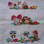 patron broderie bébé