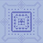 patron broderie hardanger