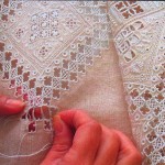 patron broderie hardanger