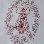 patron broderie lavande