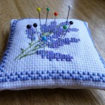 patron broderie lavande