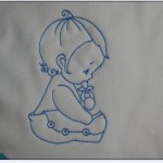 patron broderie pour bébé