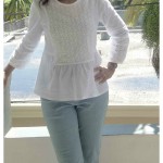 patron chemisier broderie anglaise