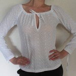 patron chemisier broderie anglaise