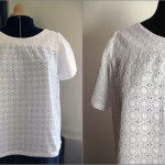 patron chemisier broderie anglaise