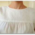 patron chemisier broderie anglaise