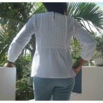 patron chemisier broderie anglaise