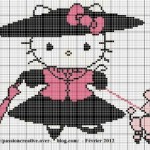 grille a broder gratuite hello kitty