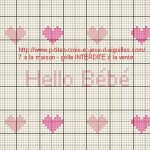 grille a broder gratuite hello kitty