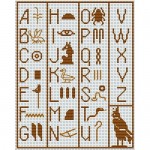 grille broderie egypte