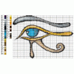 grille broderie egypte