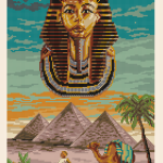 grille broderie egypte