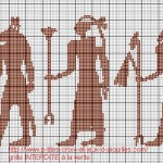 grille broderie egypte