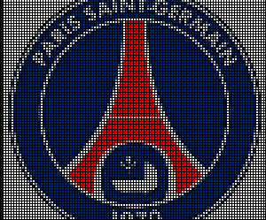 grille broderie football