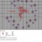 grille broderie fée