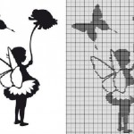 grille broderie fée