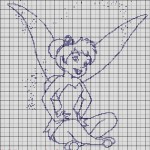 grille broderie fée