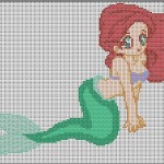 grille broderie gratuite disney