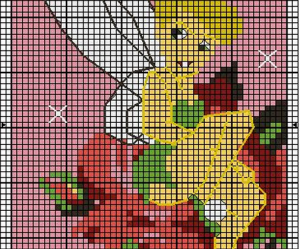 grille broderie gratuite disney