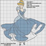 grille broderie gratuite disney