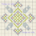 grille broderie hardanger gratuite
