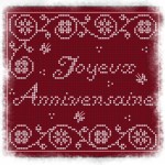 grille broderie joyeux anniversaire