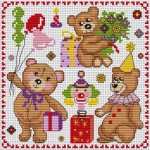 grille broderie joyeux anniversaire