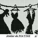 grille broderie la petite robe noire