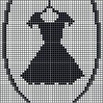 grille broderie la petite robe noire