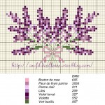 grille broderie lavande