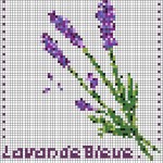 grille broderie lavande