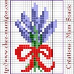 grille broderie lavande