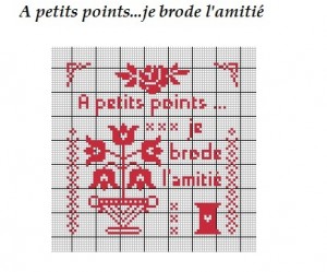 grille broderie point compté gratuite
