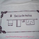 grille broderie salle de bain