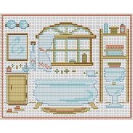 grille broderie salle de bain