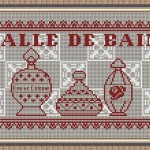 grille broderie salle de bain