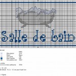 grille broderie salle de bain