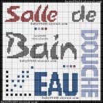 grille broderie salle de bain