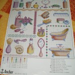 grille broderie salle de bain