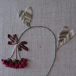 modèle broderie au ruban