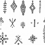 modèle broderie berbere