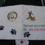 modèle broderie carnet de sante