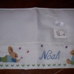 modèle broderie carnet de sante