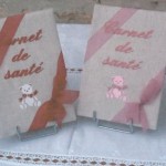modèle broderie carnet de sante