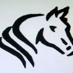 modèle broderie cheval