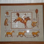 modèle broderie cheval