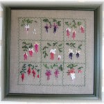 modèle broderie ruban de soie