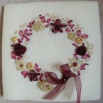 modèle broderie ruban de soie