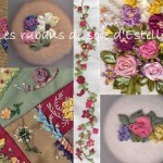 modèle broderie ruban de soie